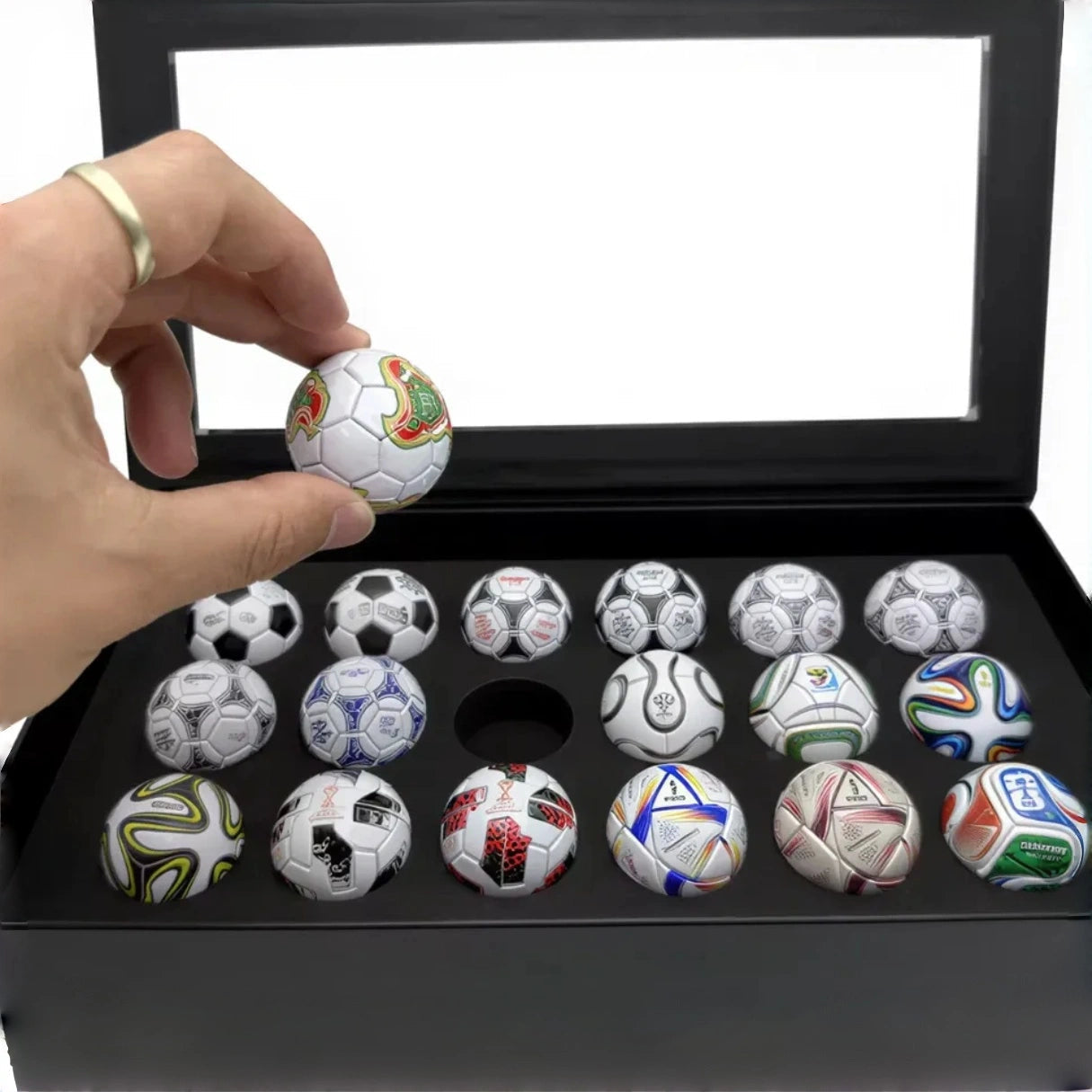Junazilo® Handcrafted Mini Soccer Ball Collection (1970–2026) – 🏆2026 World Cup Sale