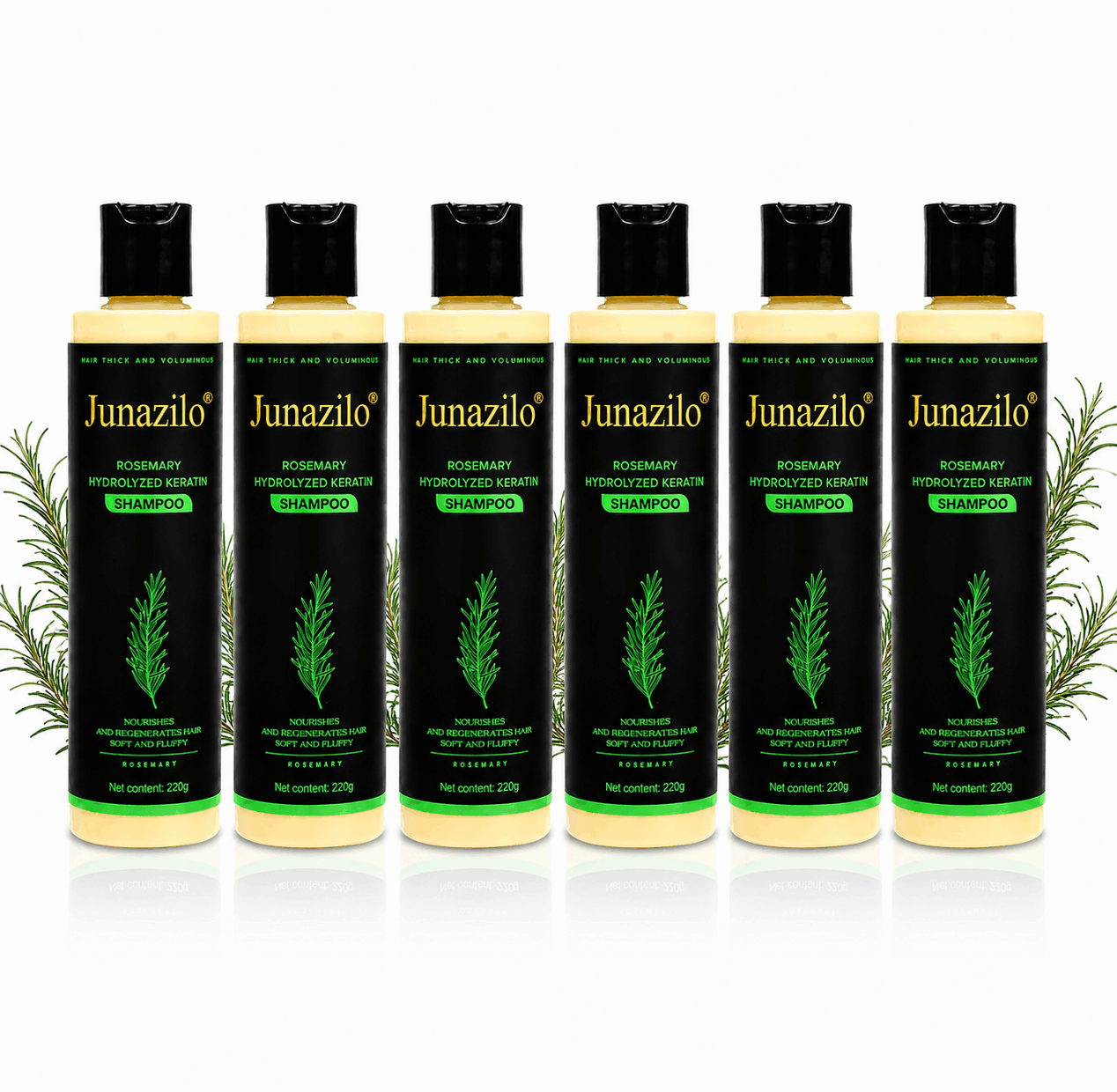 Junazilo® Rosemary Keratin Shampoo | Hair Growth & Anti-Dandruff Scalp Treatment upsell