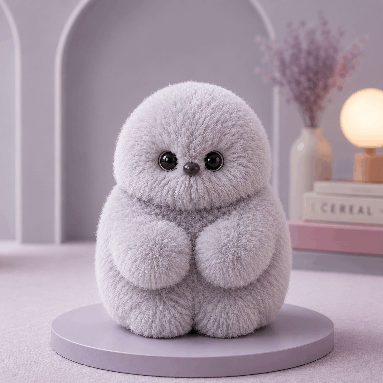 Junazilo® Cute AI shy Emotional companionship robot doll bag charm plush toy