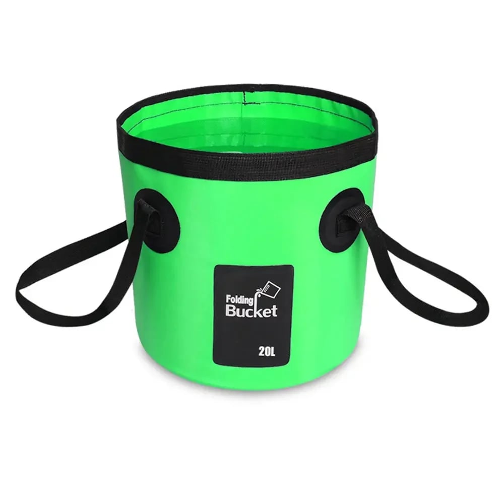 Junazilo® Portable Foldable Water Bucket - Perfect for Fishing, Camping, Traveling