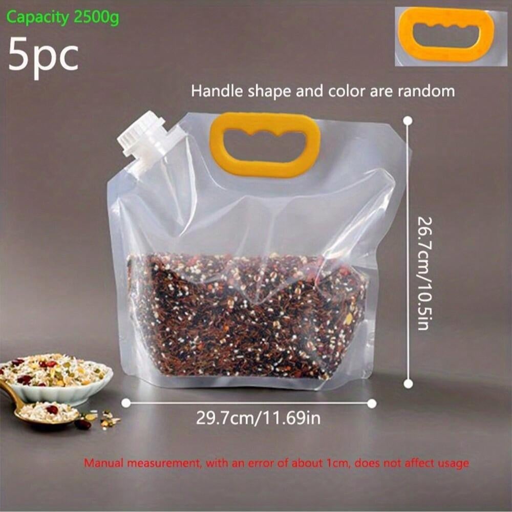 Junazilo® Airtight Grain Storage Bags with Handle
