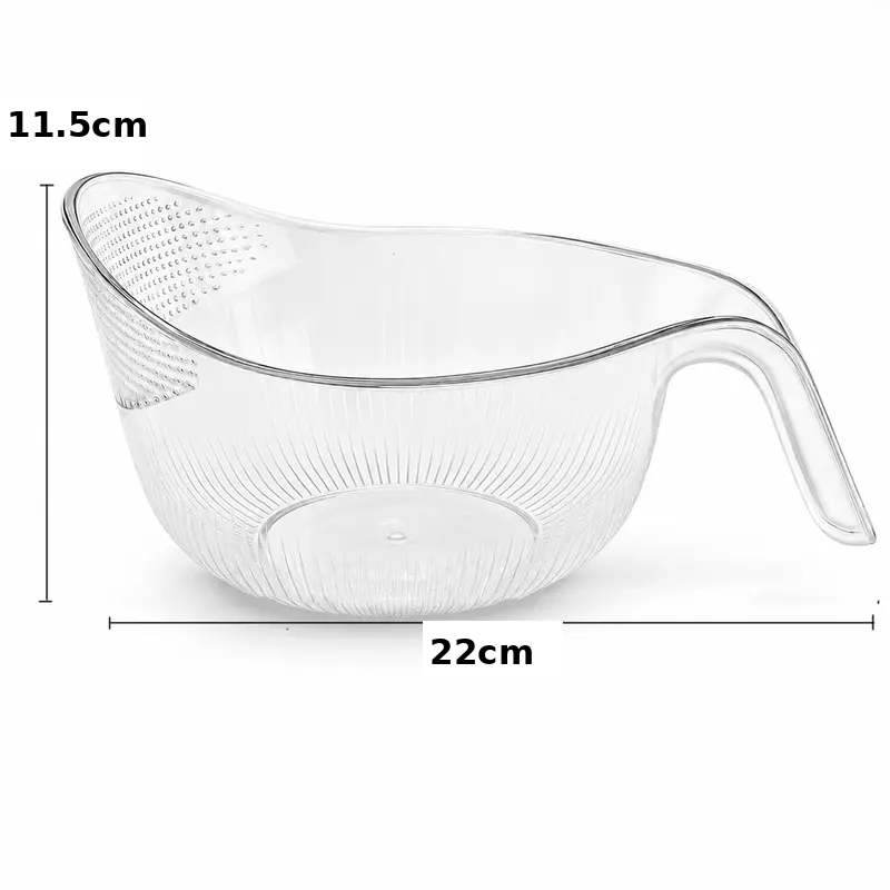 Junazilo® Multipurpose rice washing strainer bowl