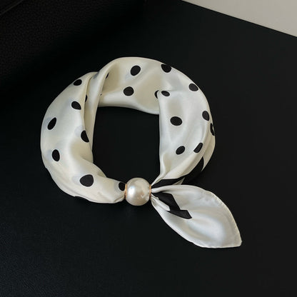 Junazilo® Effortless Glamour: Pop-On Pearl Necklace Scarf 🧣 upsell