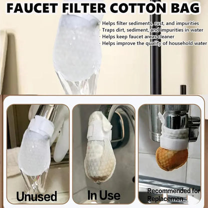 Junazilo® Universal Faucet Filter Bag - Effective filtration for tap water and spring water, removes rust and various impurities upsell