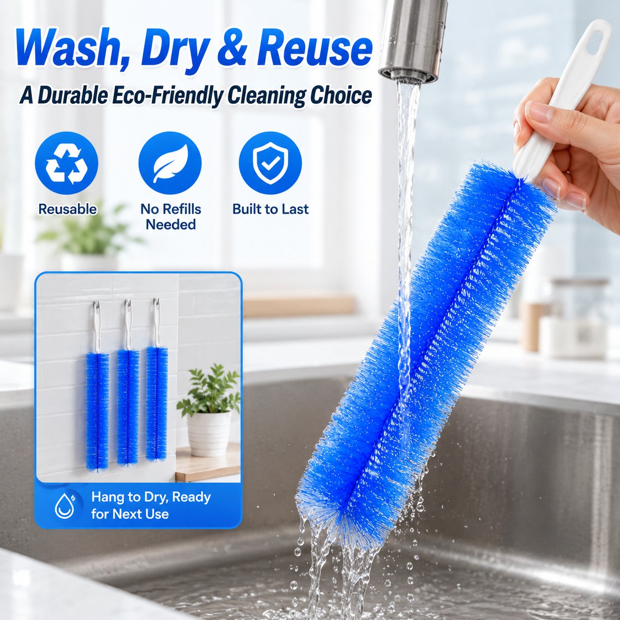 Junazilo® Bendable Microfiber Head - Reusable Dust Remover upsell