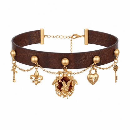 The Aurelia Relic Charm Choker