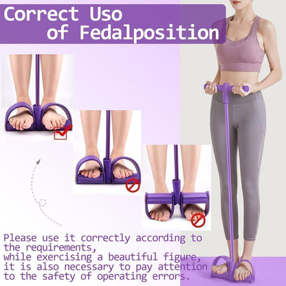 Junazilo® Multi-functional Pedal Resistance Band Trainer upsell