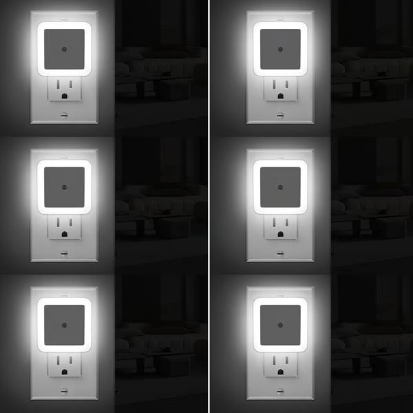 Junazilo® Dusk-to-Dawn LED Night Lights (Warm White, Plug-In) upsell