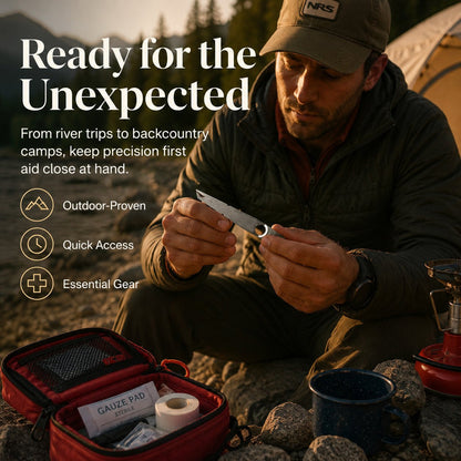 Junazilo® Adventure Tweezers – Your Pocket-Sized First Aid Hero for the Great Outdoors upsell