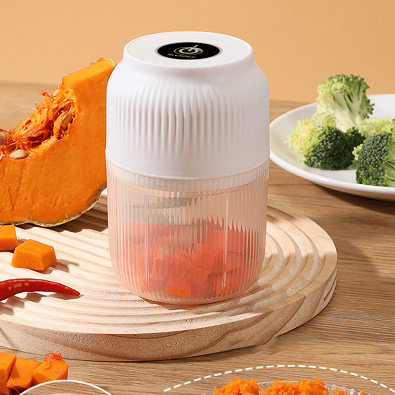 Junazilo® Mini Electric Food Chopper – One-Press Garlic & Veggie Prep
