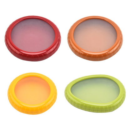 Junazilo® Silicone fruit storage box/ Silicone Food Savers for Fridge upsell
