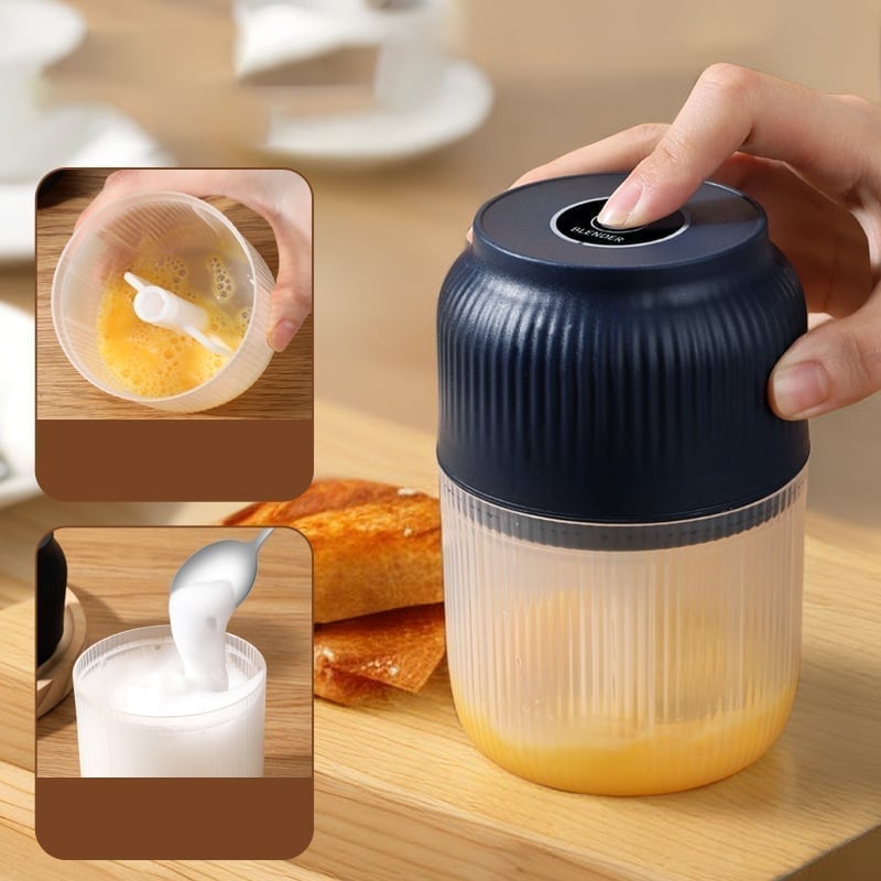 Junazilo® Mini Electric Food Chopper – One-Press Garlic & Veggie Prep