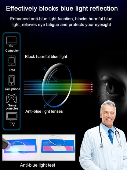 Junazilo® Ultra Light Anti Blue Presbyopic Glasses