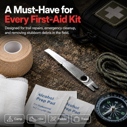 Junazilo® Adventure Tweezers – Your Pocket-Sized First Aid Hero for the Great Outdoors upsell