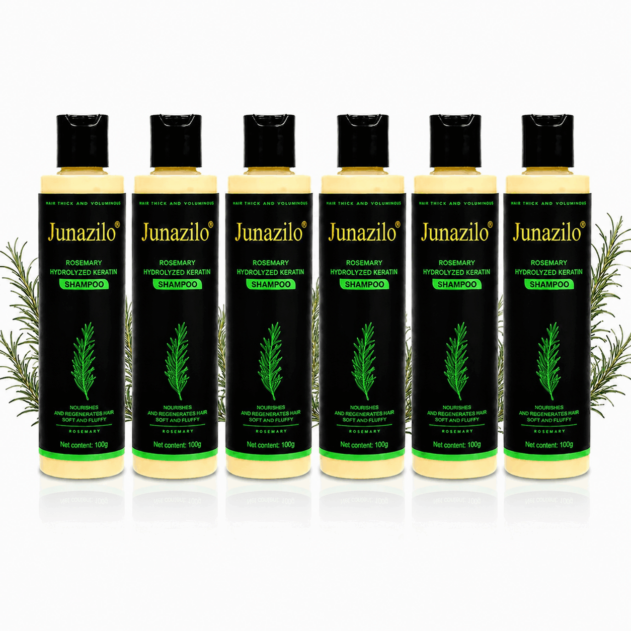 Junazilo® Rosemary Keratin Shampoo | Hair Growth & Anti-Dandruff Scalp Treatment upsell
