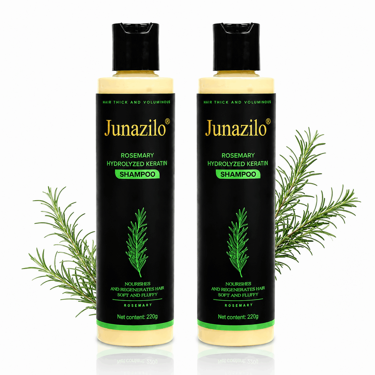 Junazilo® Rosemary Keratin Shampoo | Hair Growth & Anti-Dandruff Scalp Treatment upsell