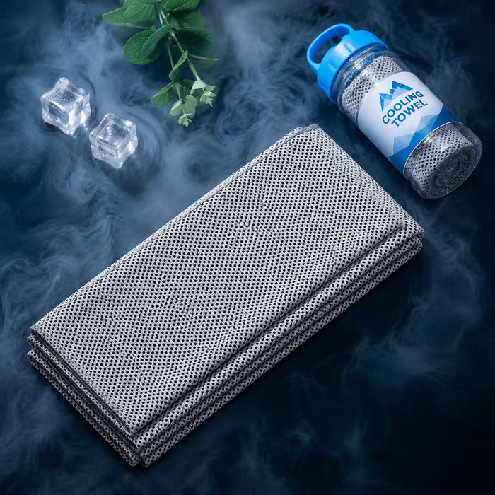 Junazilo® 🏃❄️Cold Sweat Towel You Can Use Anywhere, Anytime! Reusable Soft Absorbent Cooling Portable