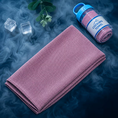 Junazilo® 🏃❄️Cold Sweat Towel You Can Use Anywhere, Anytime! Reusable Soft Absorbent Cooling Portable