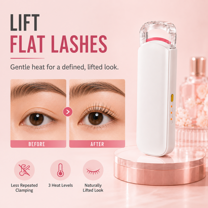 Junazilo® Rechargeable Heated Eyelash Curler for Long-Lasting Curl upsell