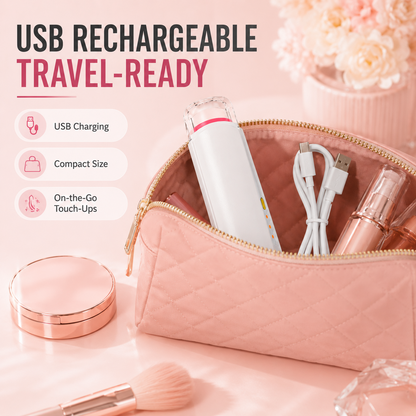 Junazilo® Rechargeable Heated Eyelash Curler for Long-Lasting Curl upsell