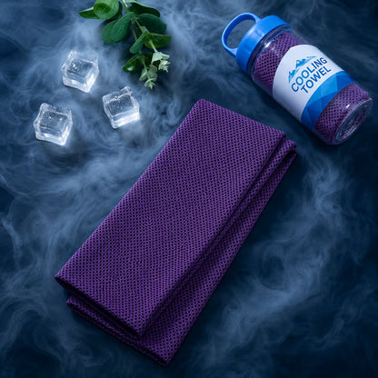 Junazilo® 🏃❄️Cold Sweat Towel You Can Use Anywhere, Anytime! Reusable Soft Absorbent Cooling Portable