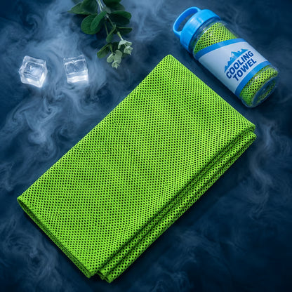 Junazilo® 🏃❄️Cold Sweat Towel You Can Use Anywhere, Anytime! Reusable Soft Absorbent Cooling Portable