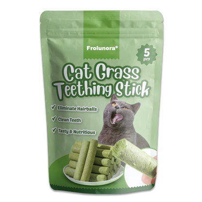Junazilo® Cat Grass Teething Sticks
