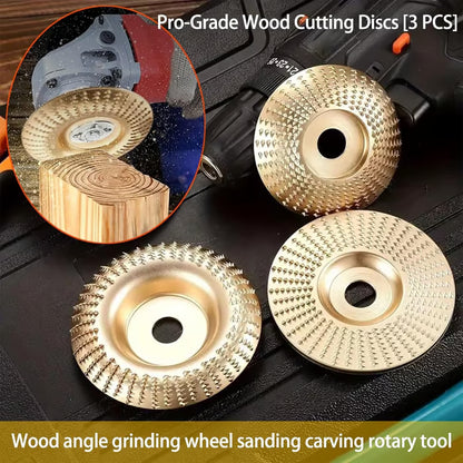 Junazilo® Heavy Duty Wood Carving Disc Set (3 Pieces) upsell