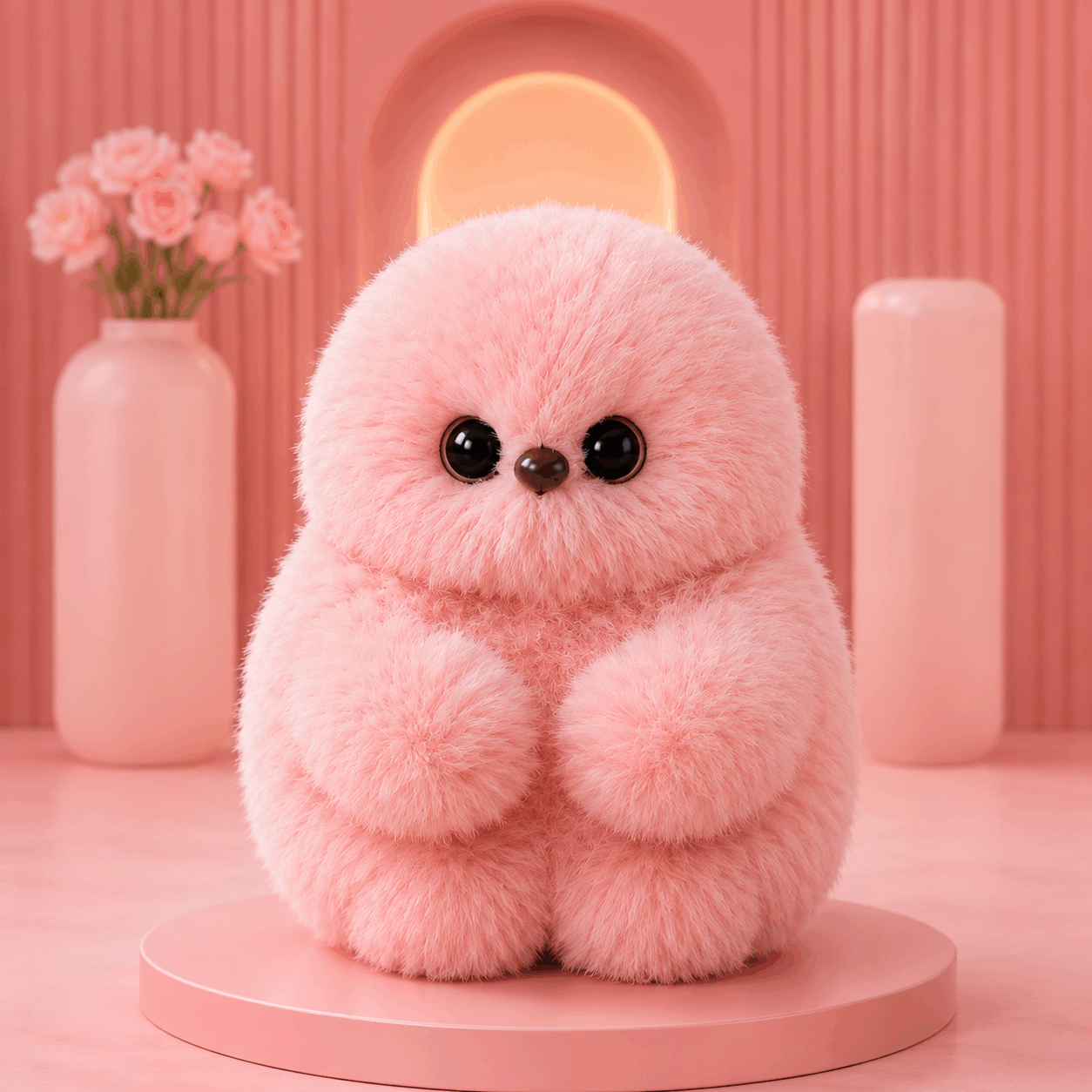 Junazilo® Cute AI shy Emotional companionship robot doll bag charm plush toy upsell