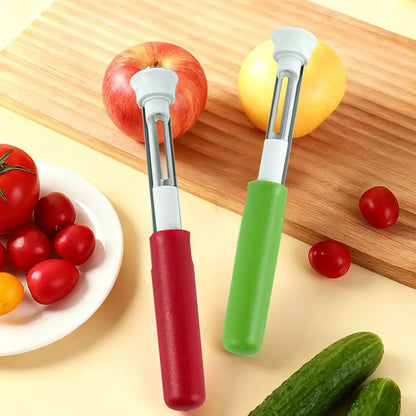 Junazilo® 2-in-1 Stainless Steel Fruit and Vegetable Corer & Peeler Tool