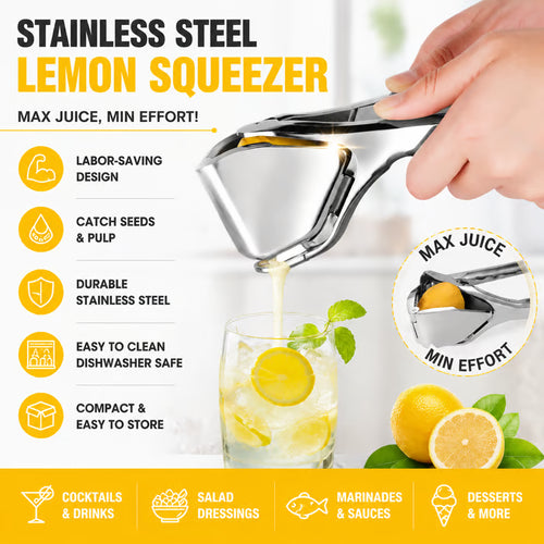Junazilo® Stainless Steel Citrus Squeezer upsell