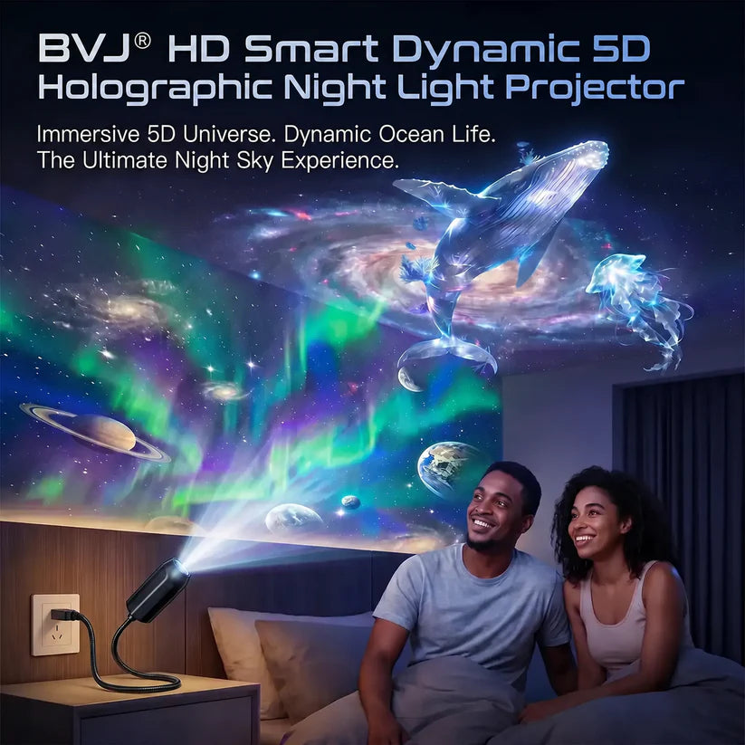 Junazilo® 5D Galaxy Ocean Projector for Bedroom