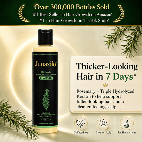 Junazilo® Rosemary Keratin Shampoo | Hair Growth & Anti-Dandruff Scalp Treatment upsell