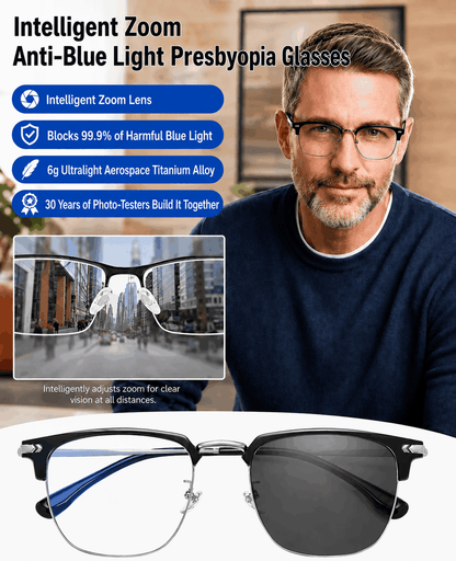 Junazilo® Ultra Light Anti Blue Presbyopic Glasses