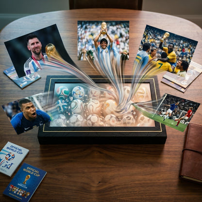 Junazilo® Handcrafted Mini Soccer Ball Collection (1970–2026) – 🏆2026 World Cup Sale