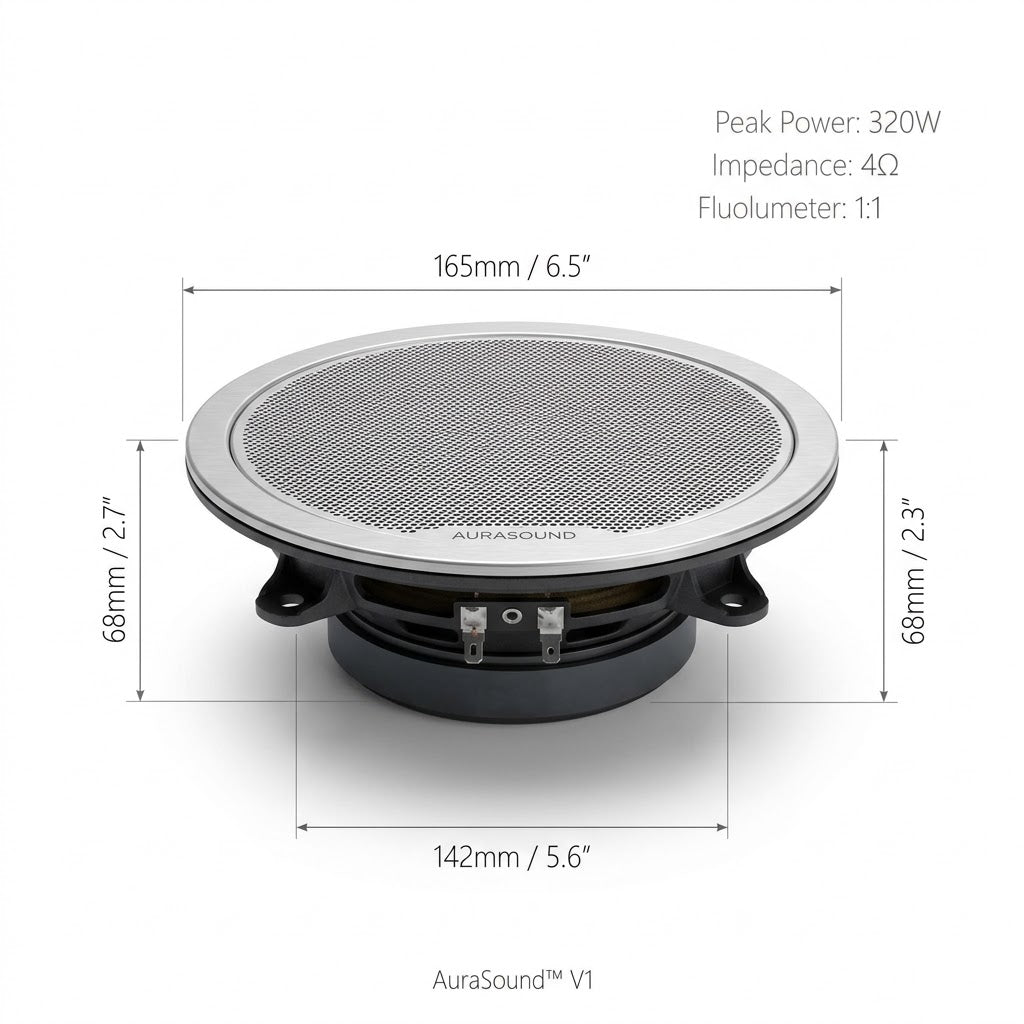 AuraSound V1 Premium Car Speaker Upgrade