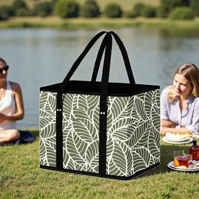 Junazilo® Thickened reusable shopping bag (foldable, sturdy, waterproof)