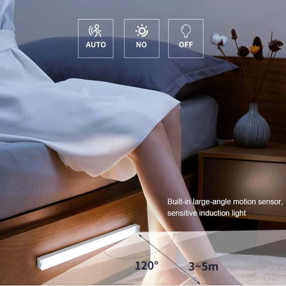 Junazilo® Punch-free Smart Sensor Magnetic Rechargeable LED Lights