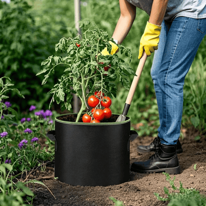 Junazilo®  🌱 5 Gallon Grow Bags – Heavy Duty Aeration Fabric Pots with Handles for Vegetables, Flowers & Fruits 🪴 upsell
