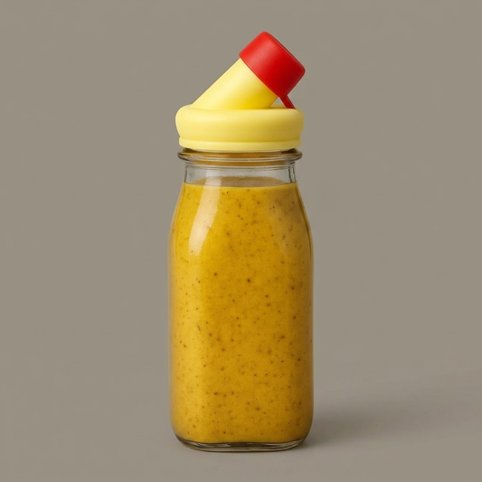Junazilo Glass Salad Dressing Shaker - 12oz Cruet with Precision Pour Spout, Airtight Leak-Proof Cap for Olive Oil, Vinegar, and Homemade Vinaigrettes