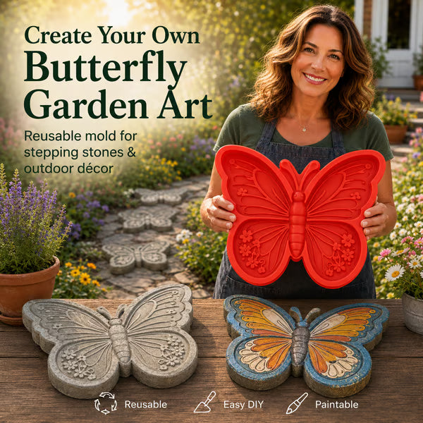 Junazilo® Reusable Sunflower Stepping Stone Mold