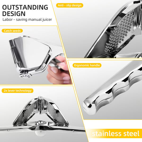 Junazilo® Stainless Steel Citrus Squeezer upsell