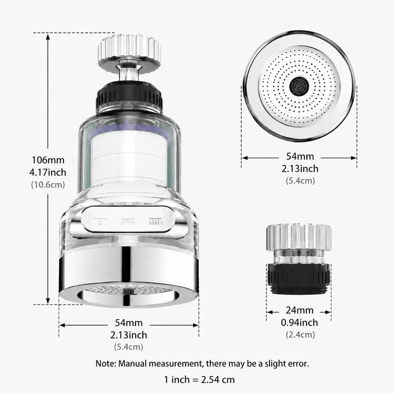 Junazilo® 360° Swivel Faucet Filter Attachment