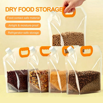 Junazilo® Airtight Grain Storage Bags with Handle