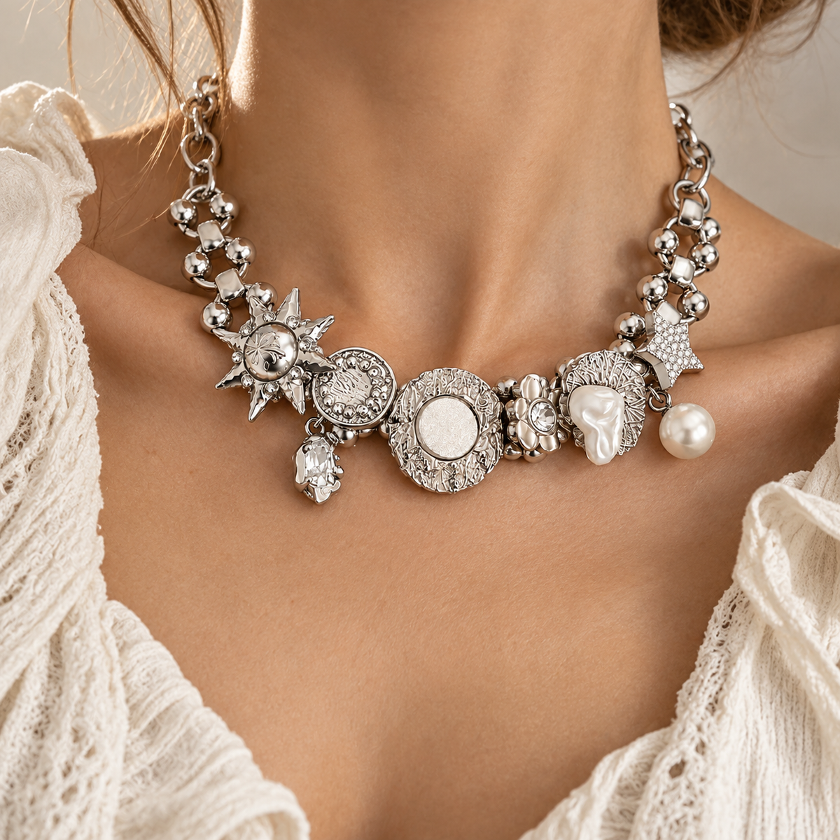 Celestia Relic Charm Necklace