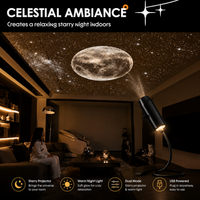 star projection lamp plug card