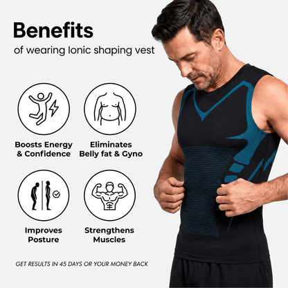Junazilo® Ionic shaping vest - Feel The Power of Confidence, Shape & Control
