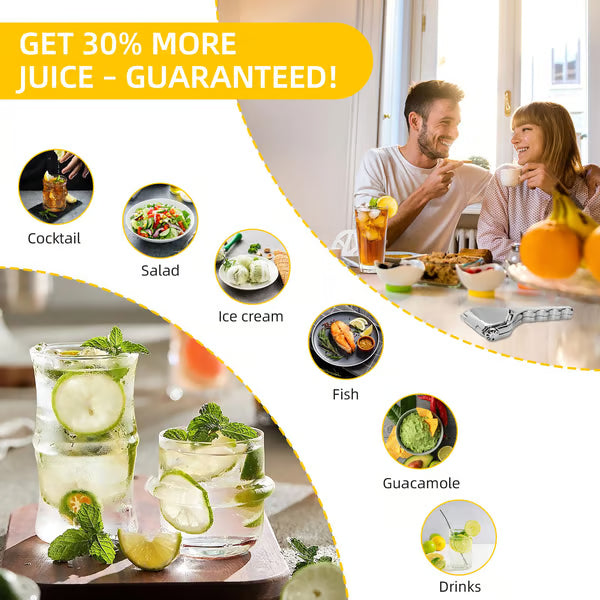 Junazilo® Stainless Steel Citrus Squeezer upsell