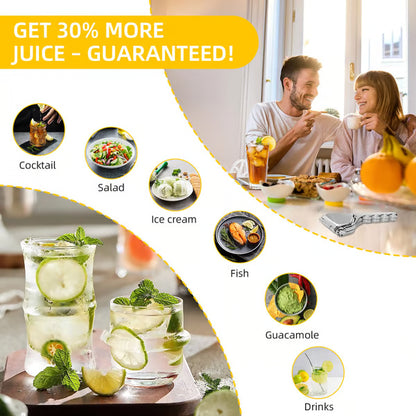 Junazilo® Stainless Steel Citrus Squeezer upsell