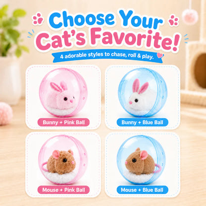Junazilo® Self-Rolling Interactive Cat Ball